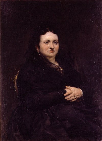 Portrait of Dona Carmen Cervera by Francisco Domingo Marqués
